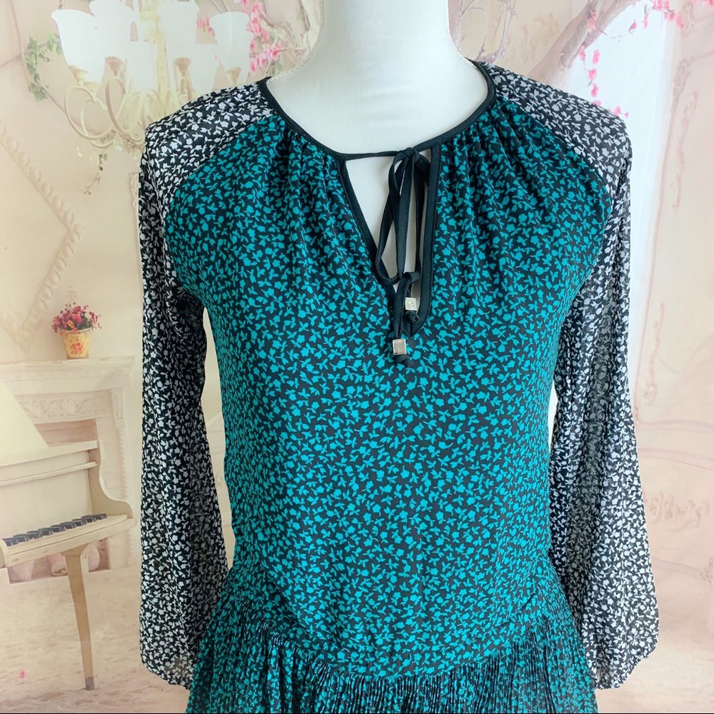 Michael Kors Floral Tassel Multi- Color Dress - Picture 3 of 10